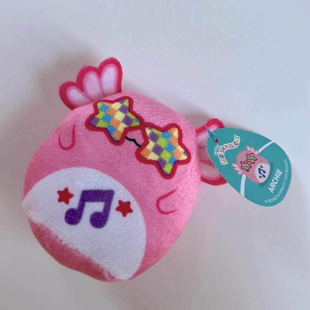 Squishmallows Archie Axolotl McDonald’s Happy Meal Toy - Opened with Tags